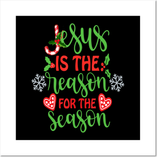 Jesus The Reason Christian Christmas Stocking Stuffer Gifts Posters and Art